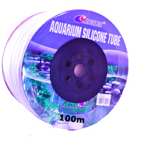 Aquarium Soft Silicone Air Line Tubing 100M