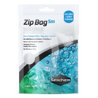 Seachem Zip Bag Fine Mesh Filter Bag with Zipper - Small